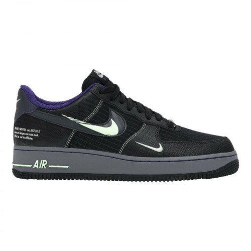 Nike, Air Force 1 Low Future Swoosh Pack Sneakers Czarny, male, 2645.00PLN
