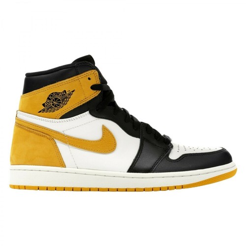 Nike, Sneakers Air Jordan 1 Retro High Żółty, male, 5210.00PLN
