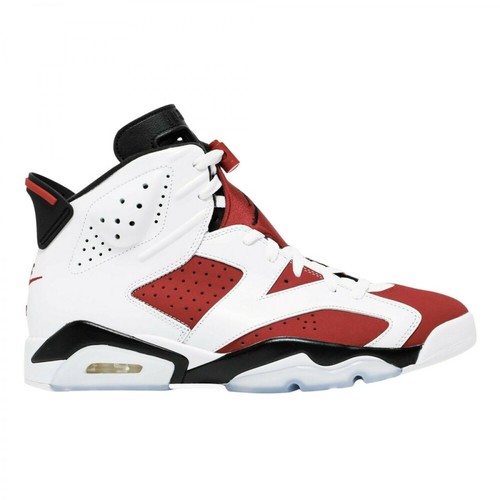 Nike, Sneakers Air Jordan 6 Retro Carmine Biały, male, 2058.00PLN