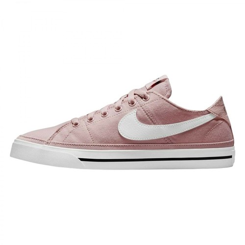 Nike, Wmns Court Legacy Canvas Sneakers Różowy, female, 374.00PLN