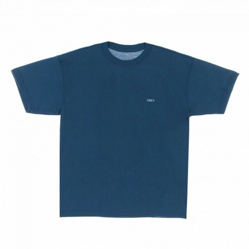 Obey, T-shirt Niebieski, male, 320.00PLN