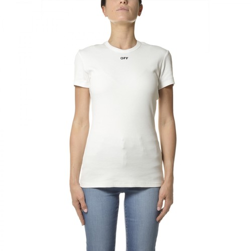 Off White, T-shirt Biały, female, 1072.00PLN
