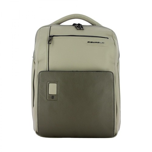 Piquadro, Akron 15.6 Large PC Backpack with Rfid Szary, male, 1122.00PLN