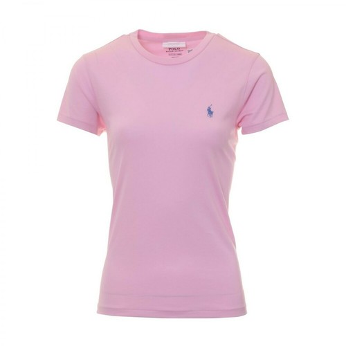 Polo Ralph Lauren, T-Shirt Różowy, female, 315.00PLN