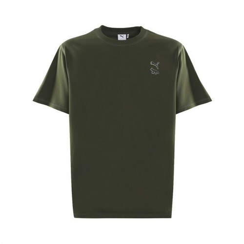 Puma, T-shirt Zielony, male, 274.00PLN