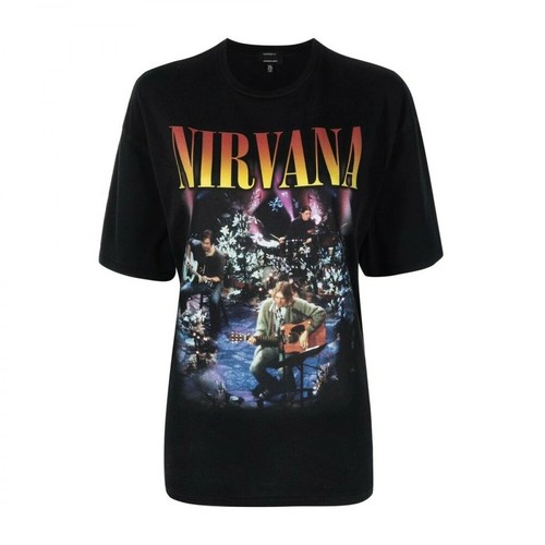 R13, T-Shirt Nirvana Concert Oversized Czarny, female, 1665.00PLN