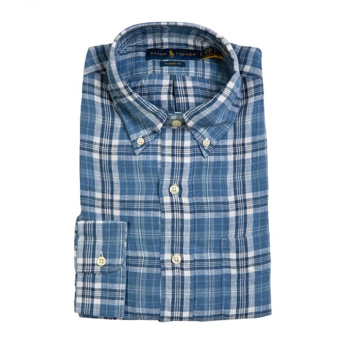 Ralph Lauren, shirt Niebieski, male, 639.00PLN