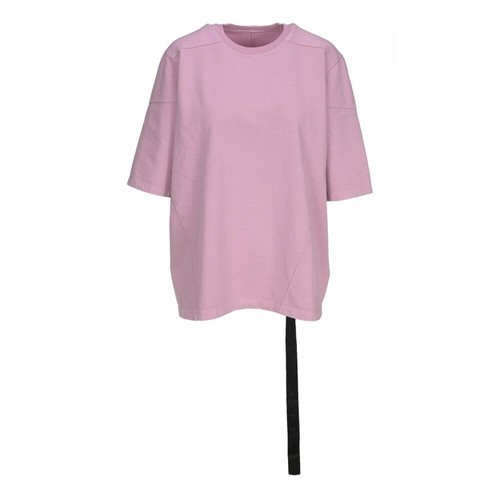 Rick Owens, T-Shirt Ds02A3201Rig Różowy, female, 1409.56PLN
