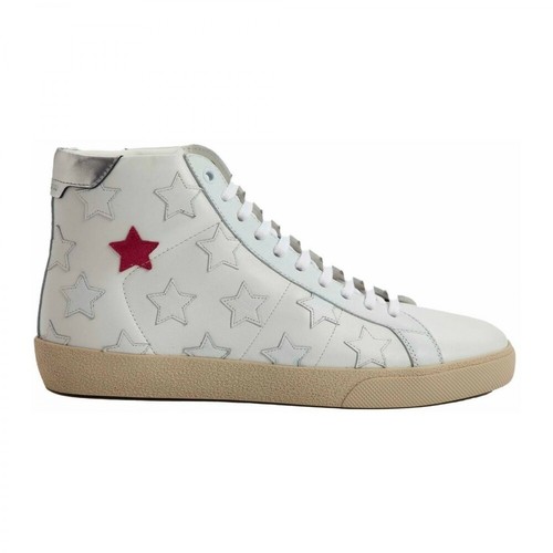 Saint Laurent, Sneakers 67290600Nd0 Biały, male, 2225.38PLN