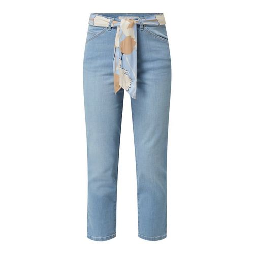 Spodnie capri jeansowe z bawełny z dodatkiem streczu 229.99PLN