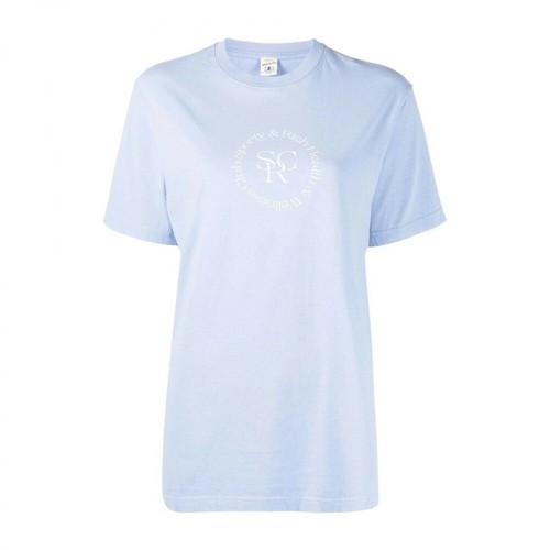 Sporty & Rich, T-Shirt Niebieski, female, 219.20PLN