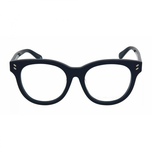 Stella McCartney, Cat-Eye Acetate Optical Glasses Niebieski, female, 830.00PLN