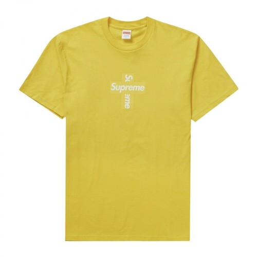 Supreme, T-Shirt Żółty, male, 1197.00PLN
