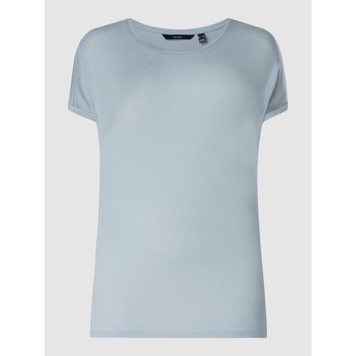 T-shirt PLUS SIZE z ukośnie skrojonymi rękawami model ‘Ava’ 44.99PLN