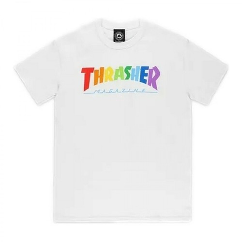 Thrasher, Camiseta T-Shirt Biały, male, 238.00PLN