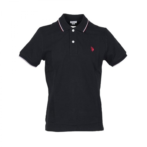 U.s. Polo Assn., T-shirt Czarny, male, 556.00PLN