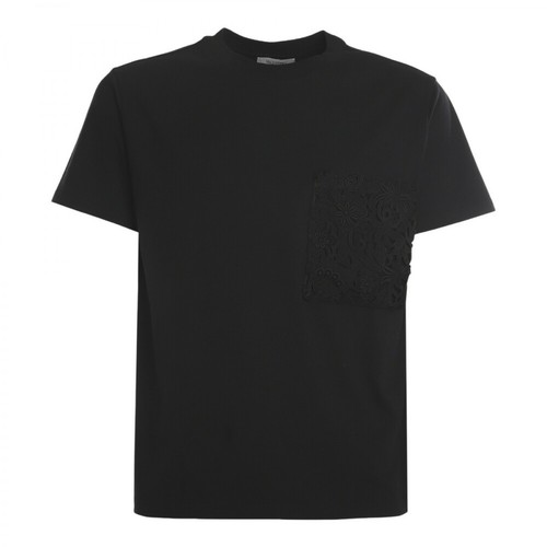 Valentino, T-shirt Czarny, male, 2577.00PLN