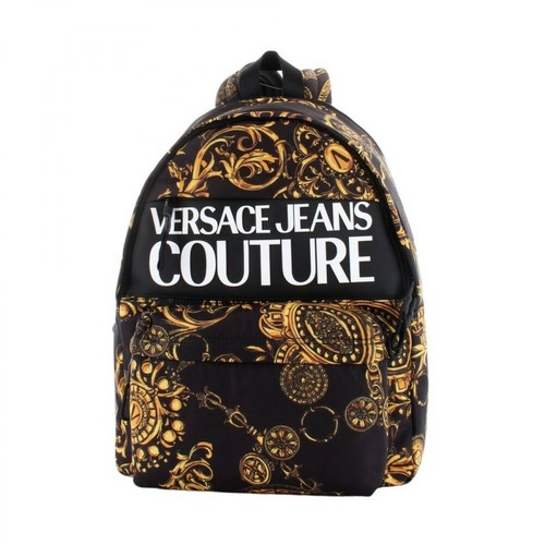 Versace Jeans Couture, Backpack 71Ya4B90-Zs109 Czarny, male, 798.00PLN