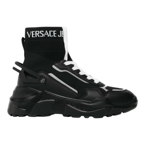 Versace Jeans Couture, Sneakers Czarny, male, 1163.00PLN
