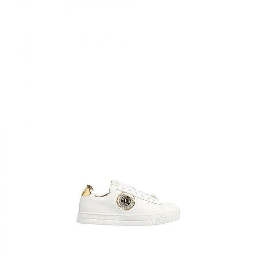 Versace Jeans Couture, Sneakers Logo Biały, female, 828.00PLN
