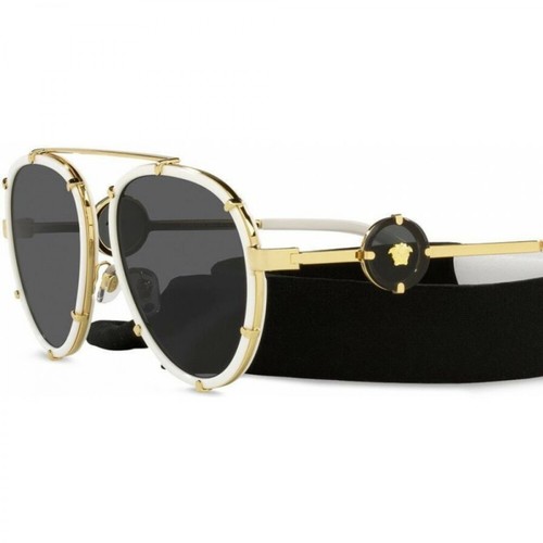 Versace, Sunglasses Żółty, female, 1095.00PLN