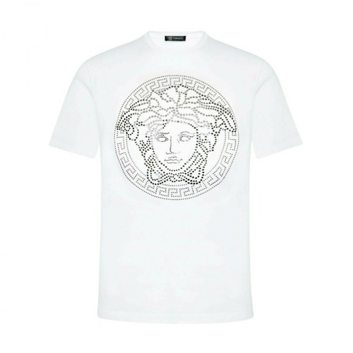 Versace, T-Shirt Biały, male, 575.00PLN
