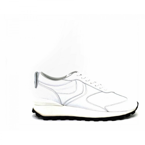 Voile Blanche, Qwark Calf Sneakers Biały, male, 676.20PLN