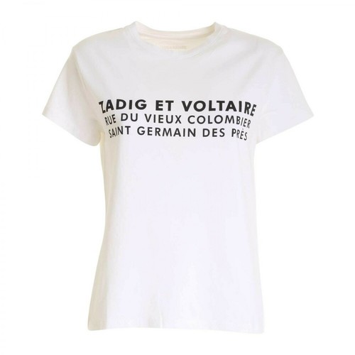 Zadig & Voltaire, T-shirt Biały, female, 404.00PLN