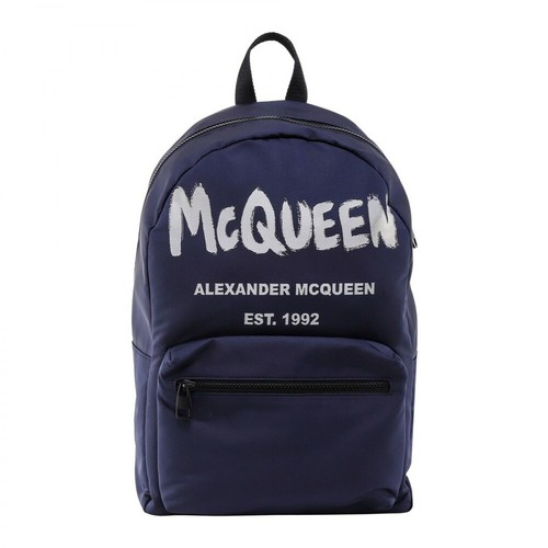 Alexander McQueen, Backpack 6464571Aabw Niebieski, male, 3973.88PLN