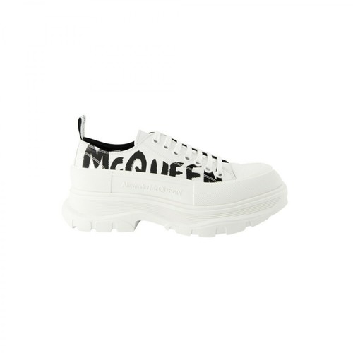 Alexander McQueen, Oversized Sneakers Biały, male, 2052.00PLN