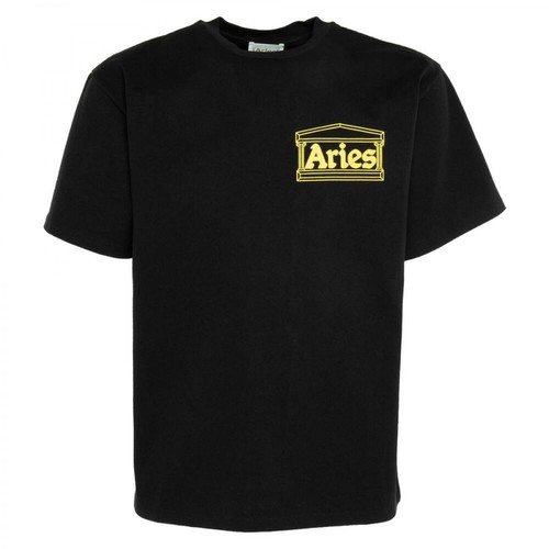 Aries, Frar60007 _t-shirt Czarny, male, 320.00PLN