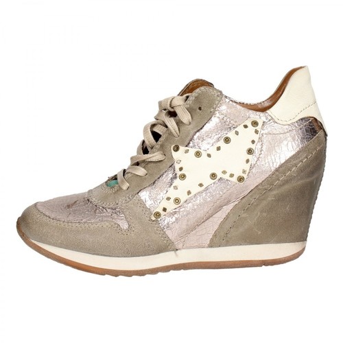 A.s.98, 186203 Sneakers alta Beżowy, female, 609.00PLN