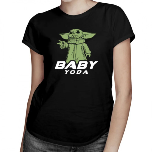 Baby Yoda - damska koszulka z nadrukiem 69.00PLN