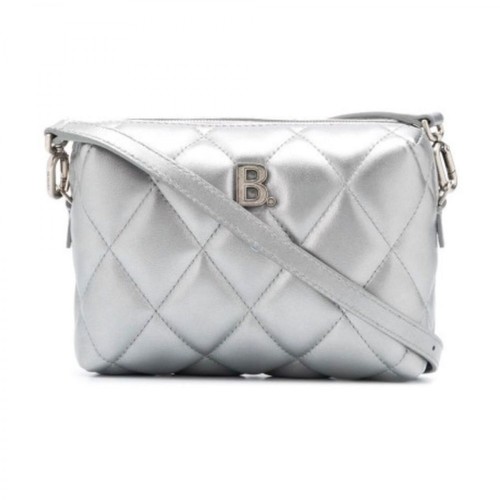 Balenciaga, Camera Bag in leather Szary, female, 3876.00PLN