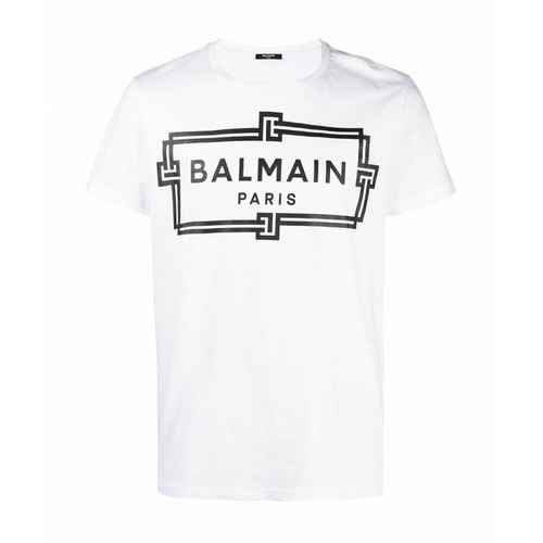 Balmain, T-shirt Biały, male, 1596.00PLN