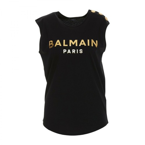 Balmain, T-shirt Czarny, female, 1482.00PLN