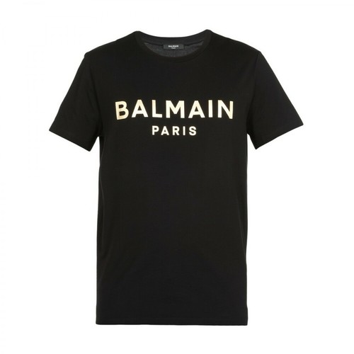 Balmain, T-shirt Czarny, male, 2235.00PLN