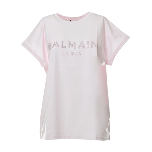 Balmain, T-shirt Różowy, female, 1737.00PLN