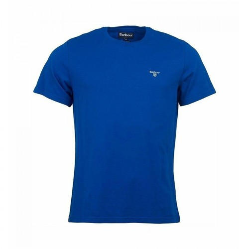Barbour, T-shirt Niebieski, male, 196.00PLN
