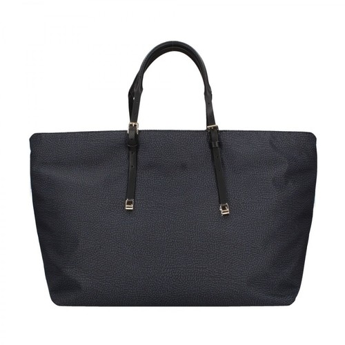 Borbonese, Shopping bag 934065i15 Czarny, female, 1270.00PLN