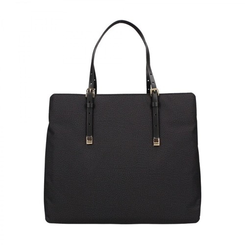 Borbonese, Shopping bag Czarny, female, 962.00PLN