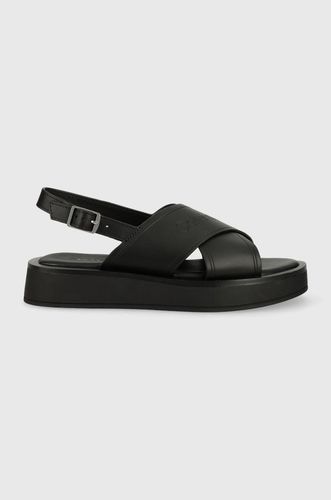 Calvin Klein sandały skórzane Flatform Sandal 549.99PLN
