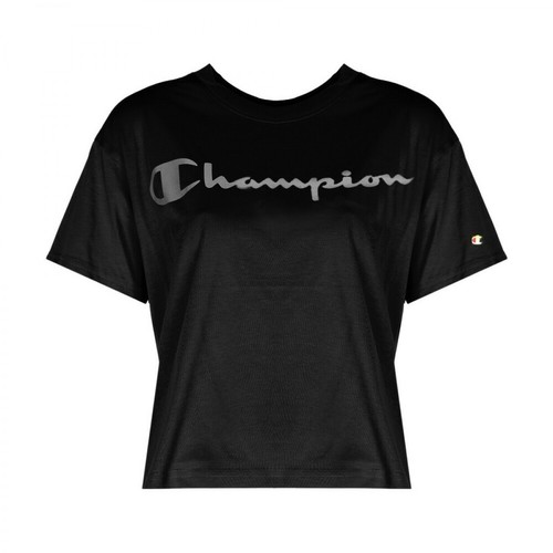 Champion, T-Shirt Czarny, female, 120.00PLN