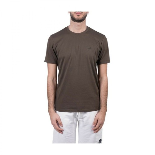 C.p. Company, T-shirt Brązowy, male, 412.00PLN