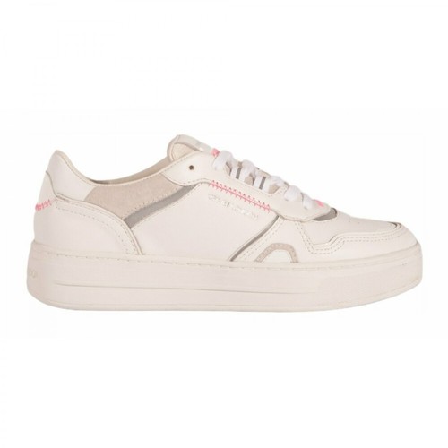 Crime, Sneakers Donna Bianche CON Cuciture Beżowy, female, 540.00PLN