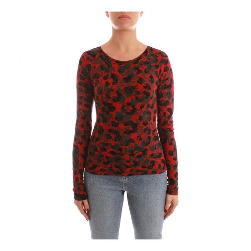 Desigual, 21Wwtk07 T-shirt Woman Czerwony, female, 285.00PLN