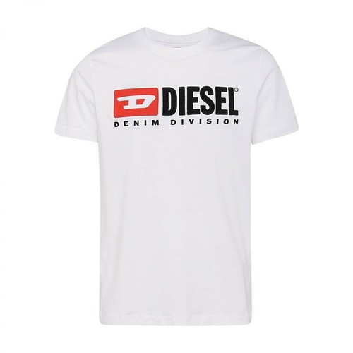 Diesel, T-shirts and Polos White Biały, male, 274.00PLN