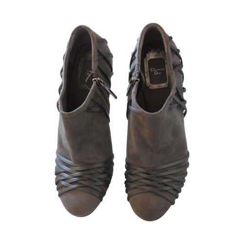 Dior Vintage, Pre-owned Flat shoes Szary, female, 1182.00PLN