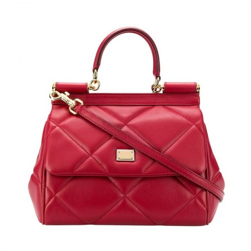 Dolce & Gabbana, Handbag Bb6003Aw591 Czerwony, female, 6585.03PLN