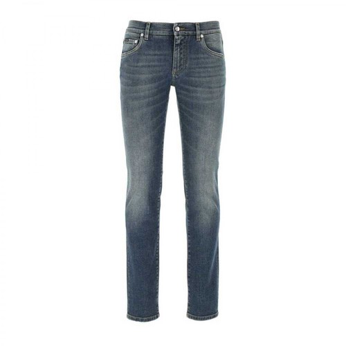 Dolce & Gabbana, Spodnie Jeansowe Niebieski, male, 2258.00PLN